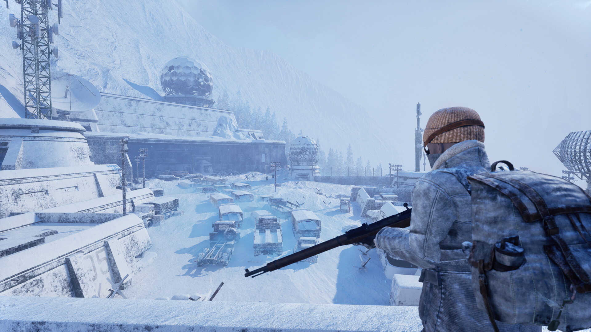 Military Radar Station & Mosin-Nagant
