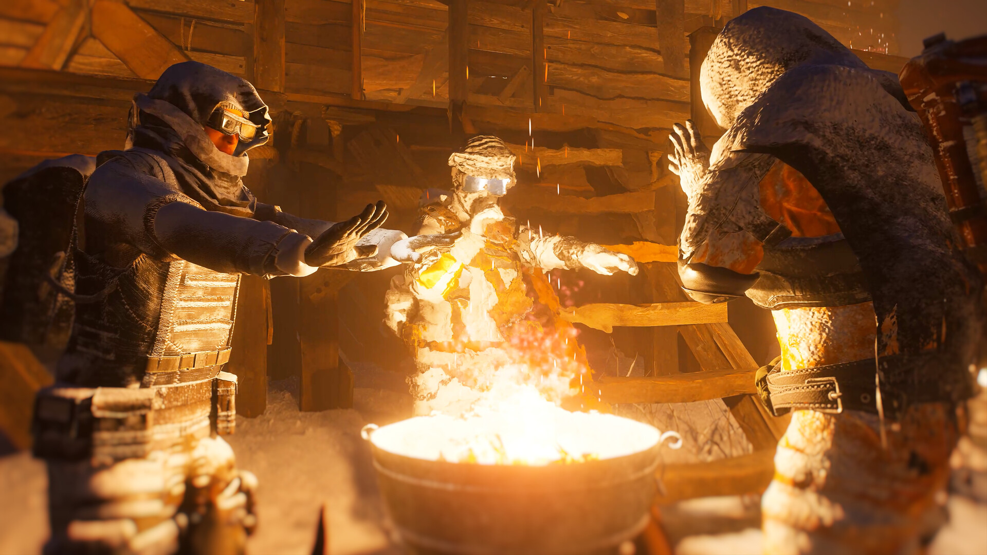 Campfire Warming & Hypothermia Recovery